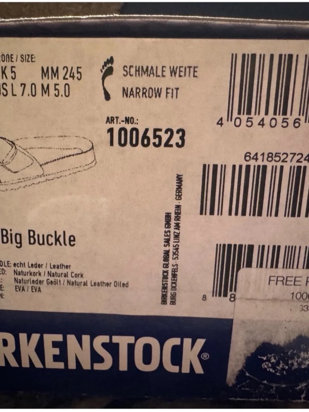 Birkenstock Madrid Big Buckle Sandal